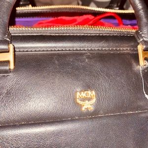MCM doctor satchel with wristlet